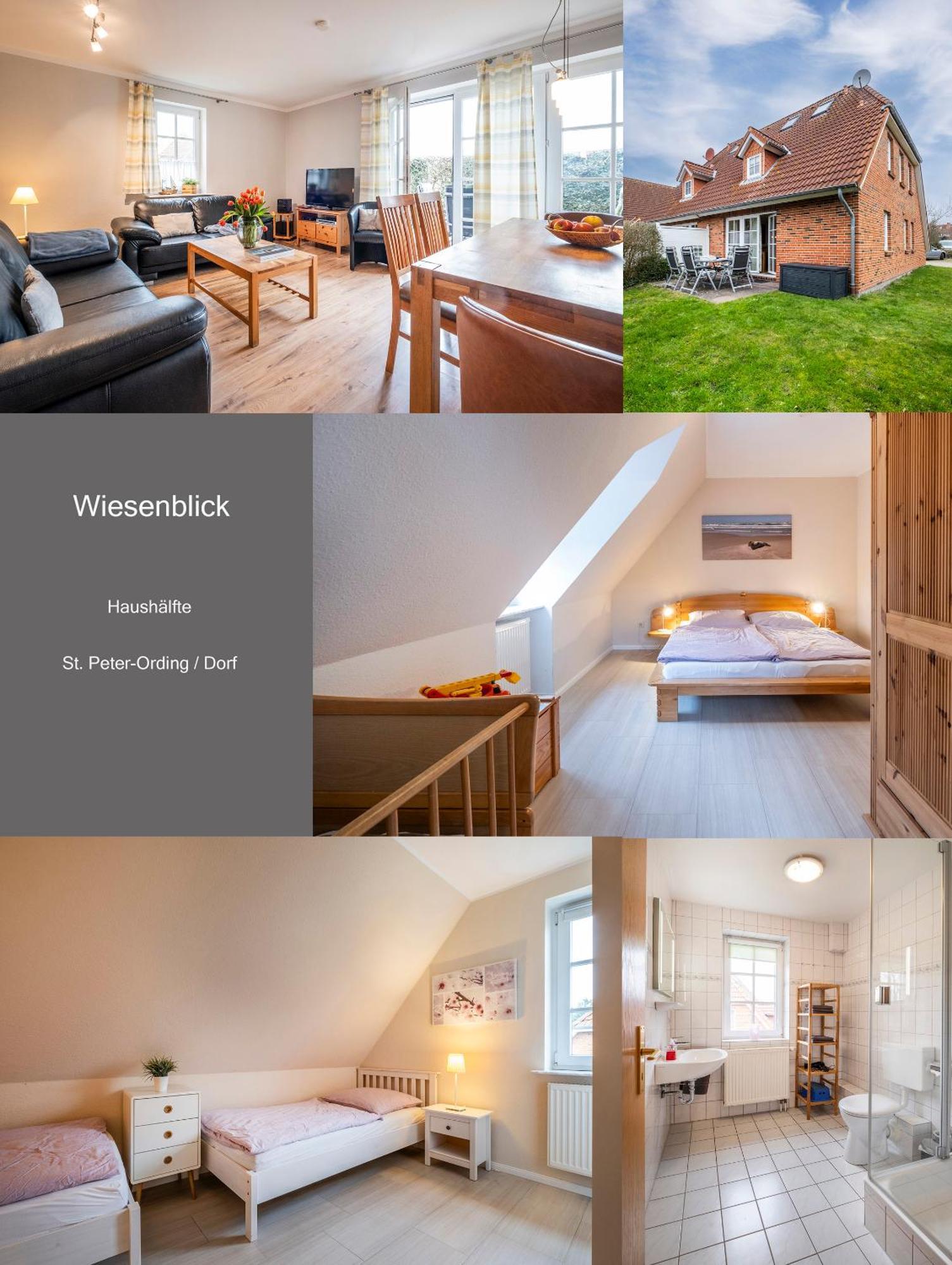 Ferienhaus Wiesenblick, Familie Creutz Sankt Peter-Ording Bagian luar foto